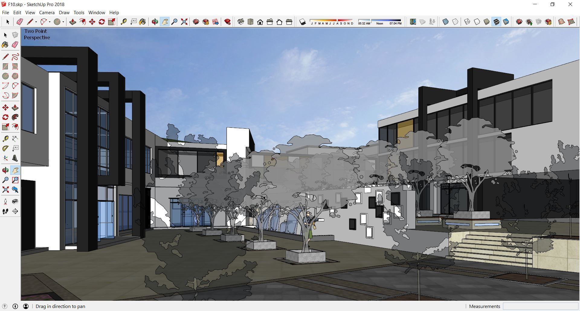 Sketchup Hospital F10 3D model_1