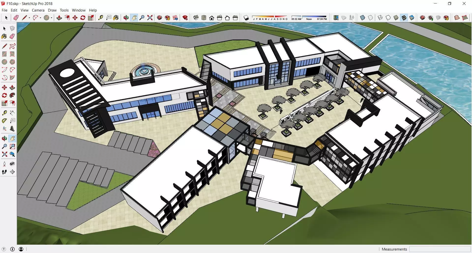 Sketchup Hospital F10 3D model_0