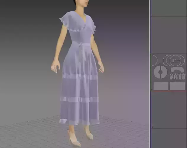 dress-Marvelous Designer