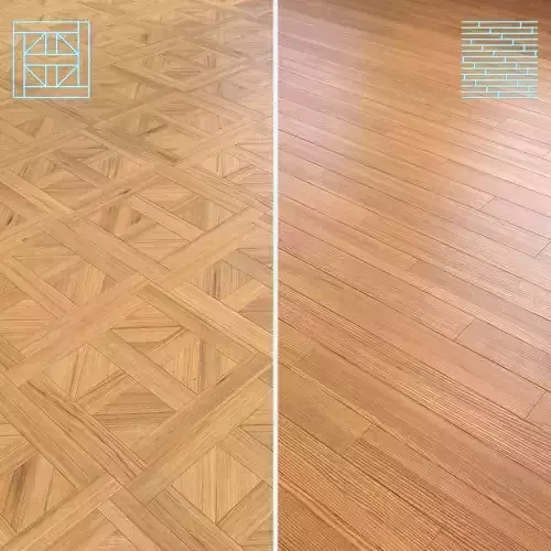 Parquet - Laminate - Wooden floor 2 in 1