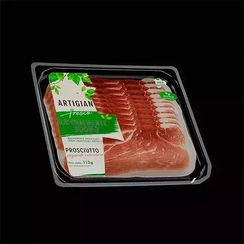 Package Of Prosciutto 1 3D model