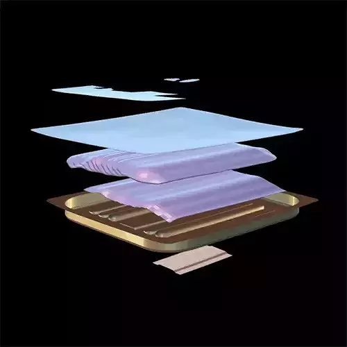 Package Of Prosciutto 1 3D model 6