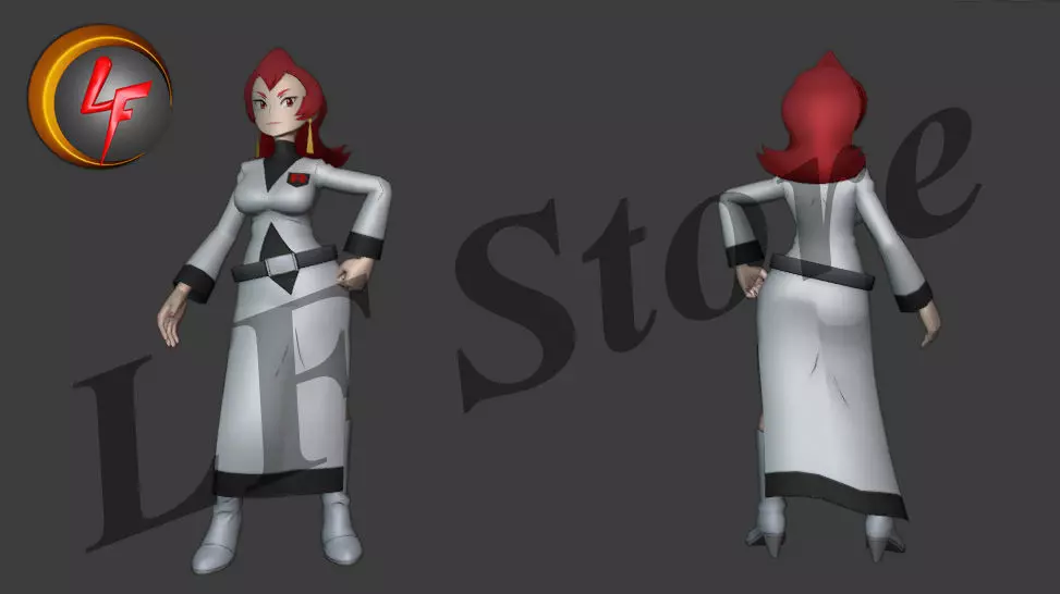 Pokemon Ariana 3D model