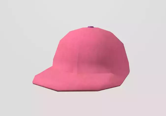 pink stylistic cap