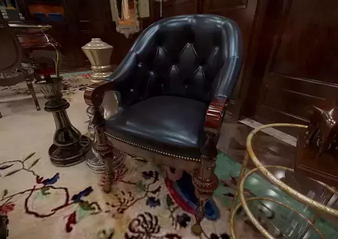 armchair leather chair