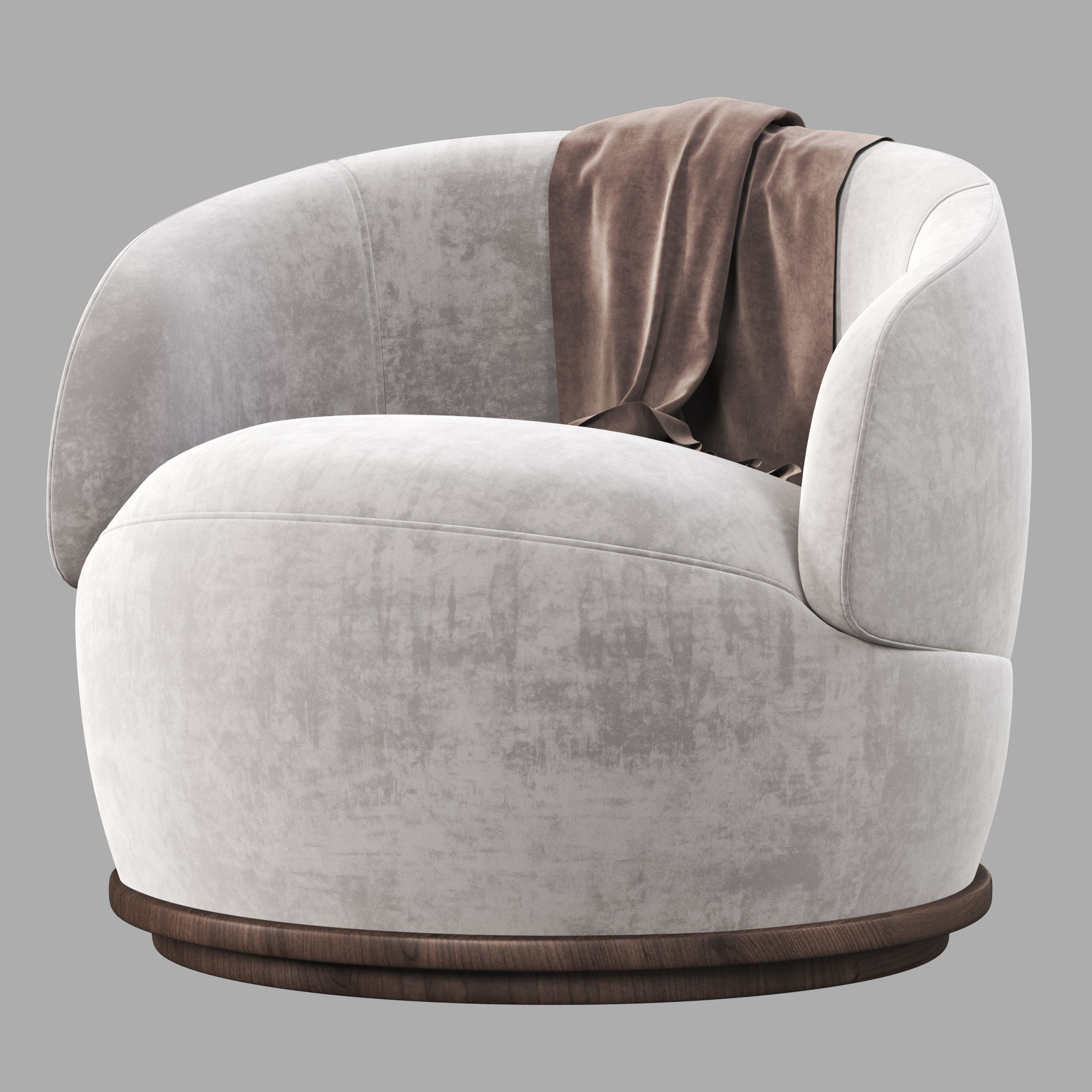 District Eight ORBIT ARMCHAIR 3D model_2