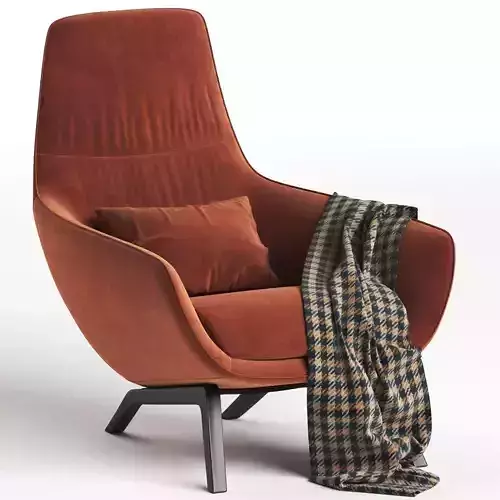 Ermes Armchair 3D model