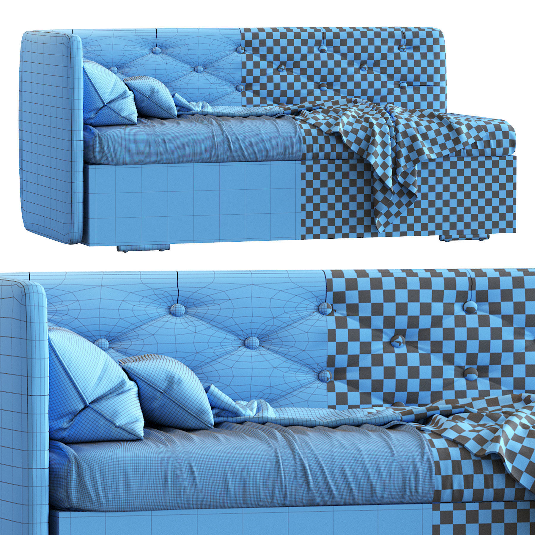 Childrens bed Camilla 3D model_6