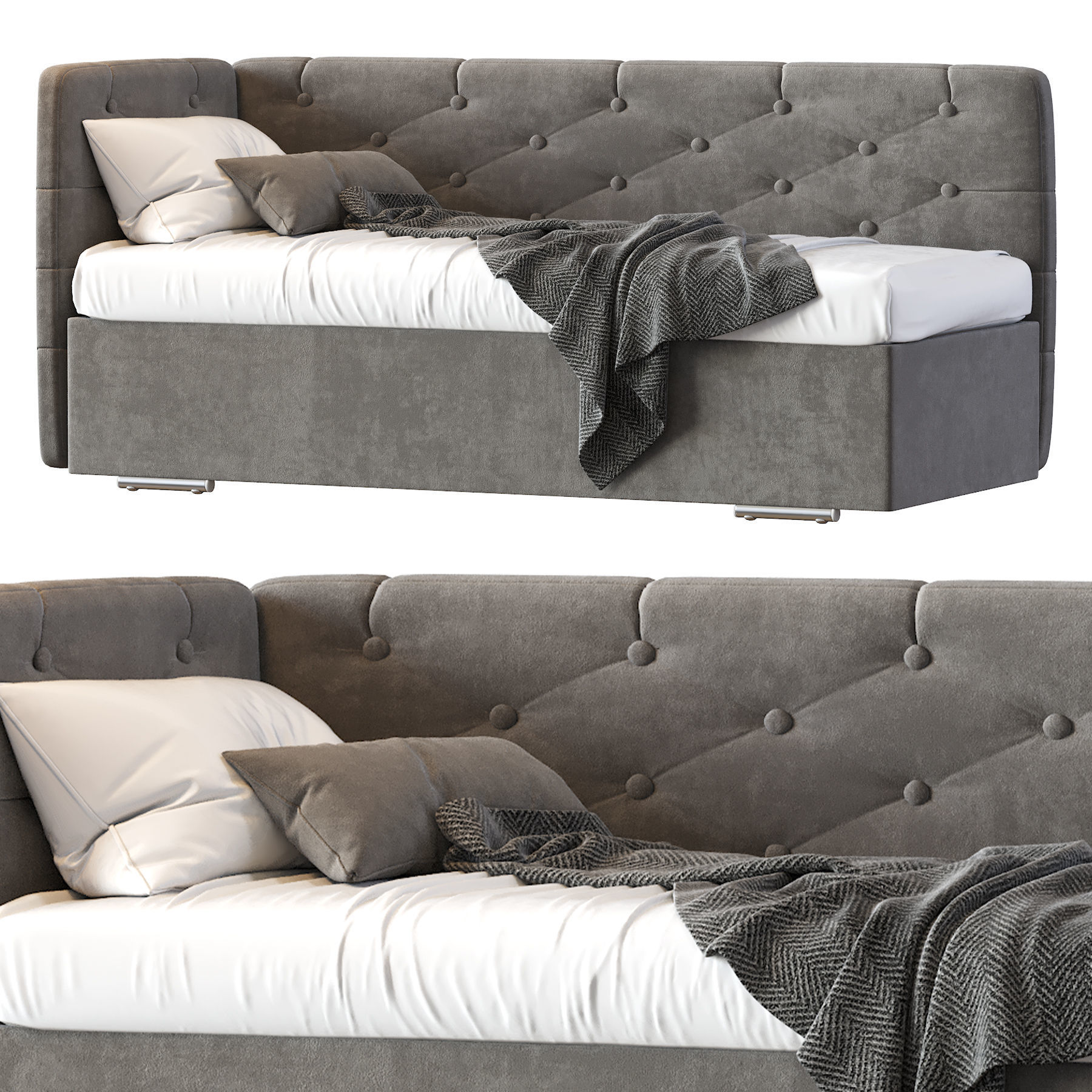 Childrens bed Camilla 3D model_5