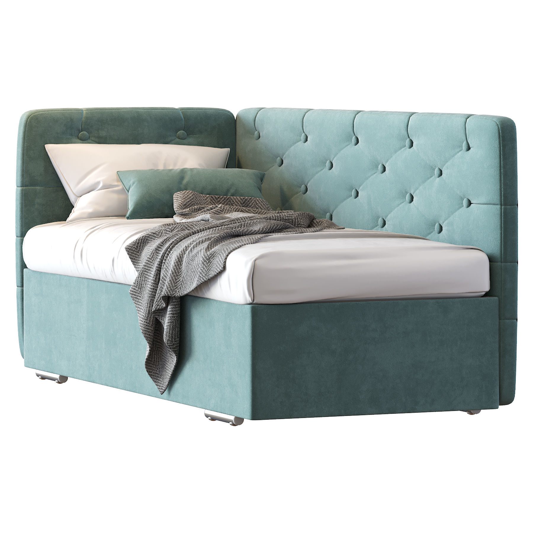 Childrens bed Camilla 3D model_4