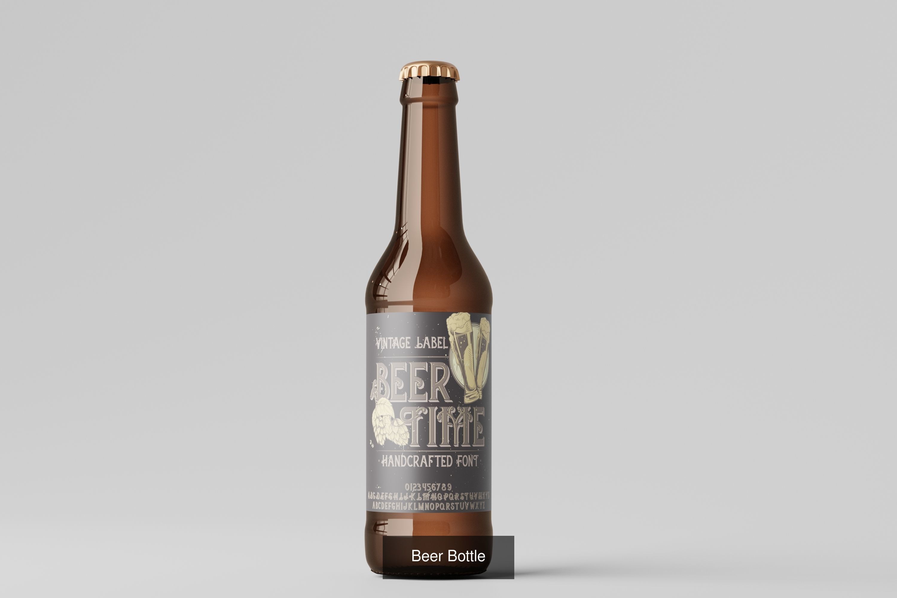Beer Bottle Bundle 3D Model Collection_5