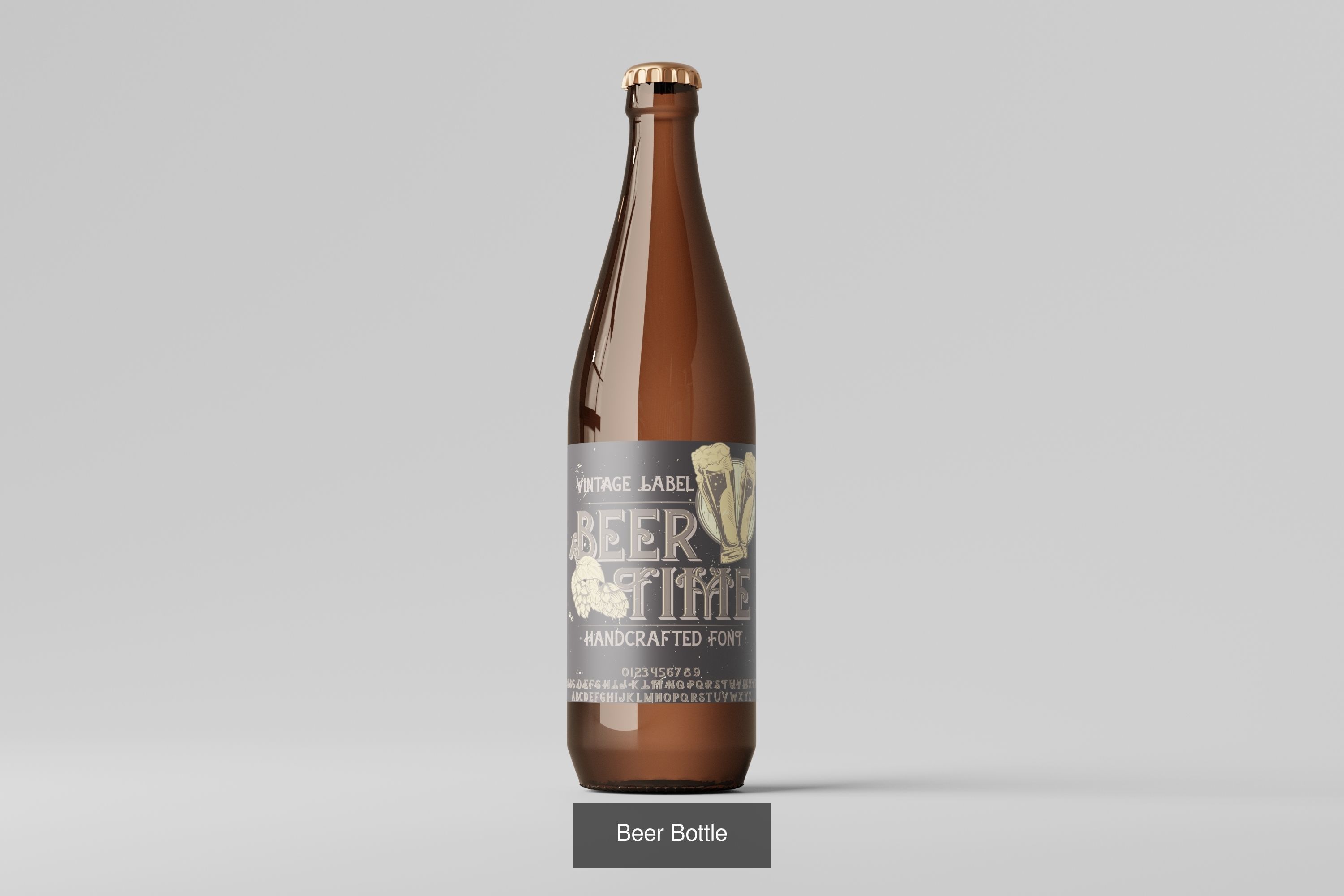 Beer Bottle Bundle 3D Model Collection_4