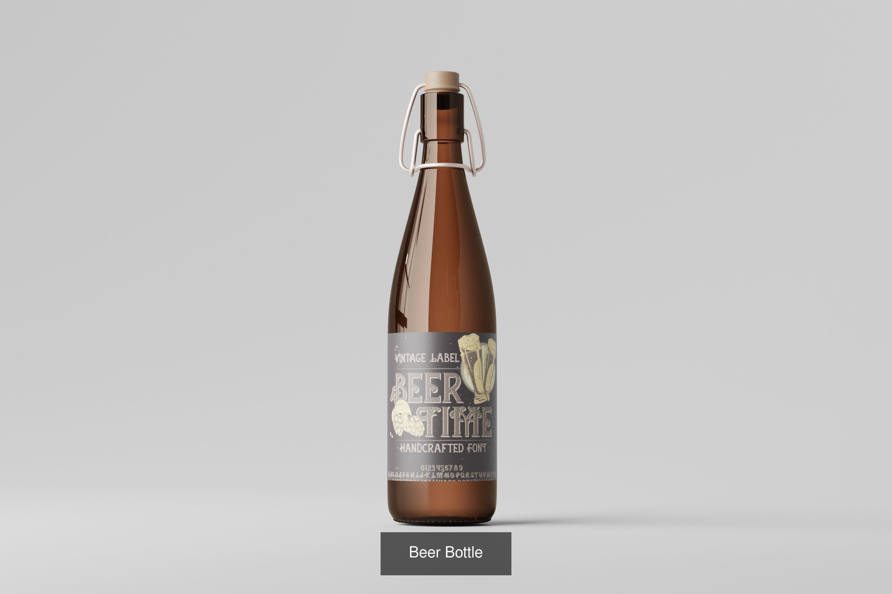 Beer Bottle Bundle 3D Model Collection_2