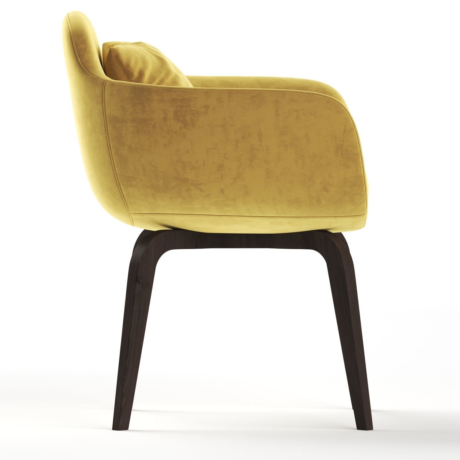 Danae dining chair 3D model_1