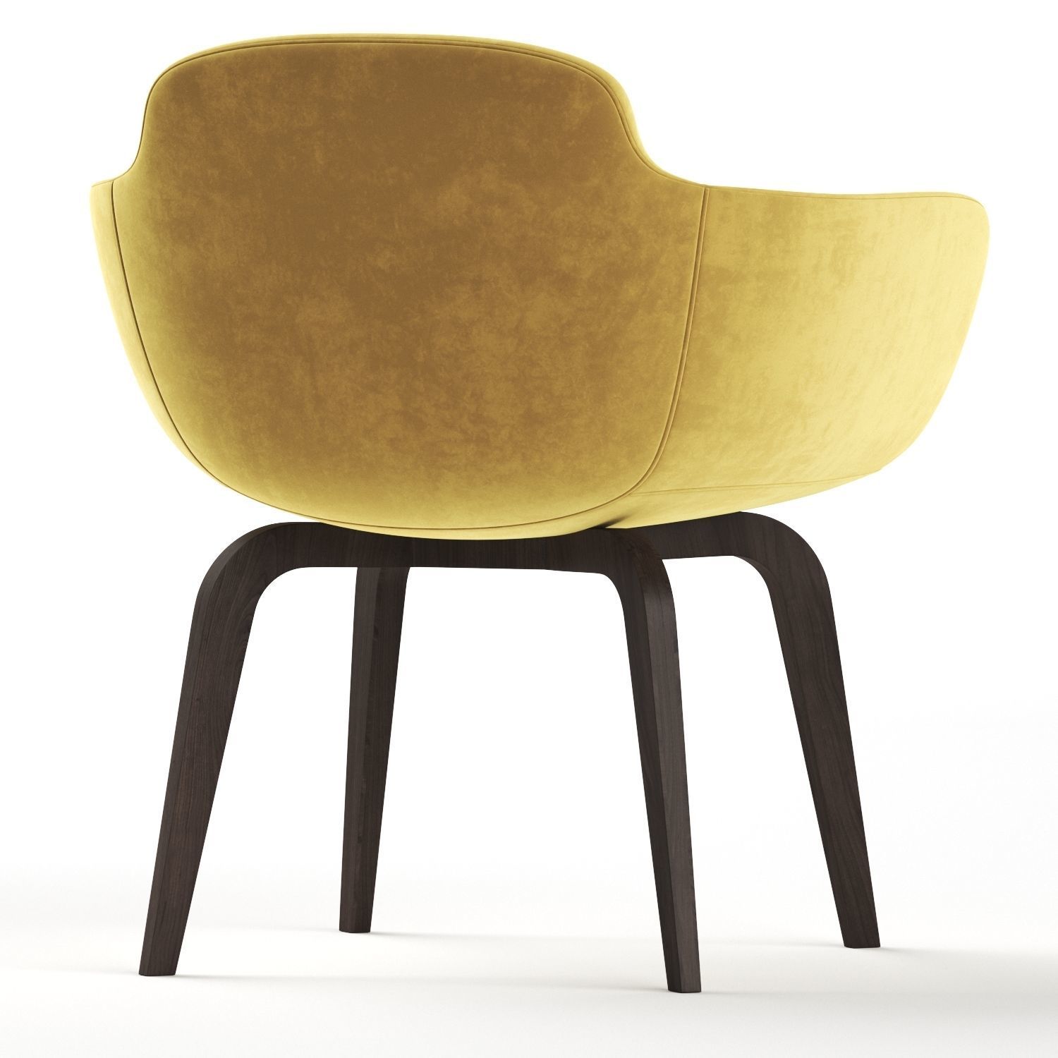 Danae dining chair 3D model_2