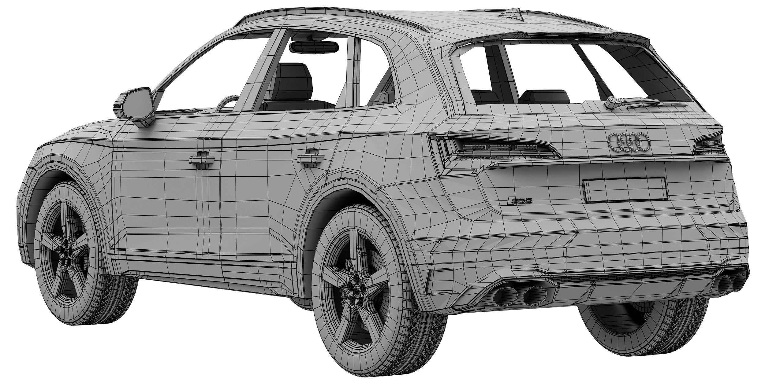 Audi SQ5 2021 3D model_15