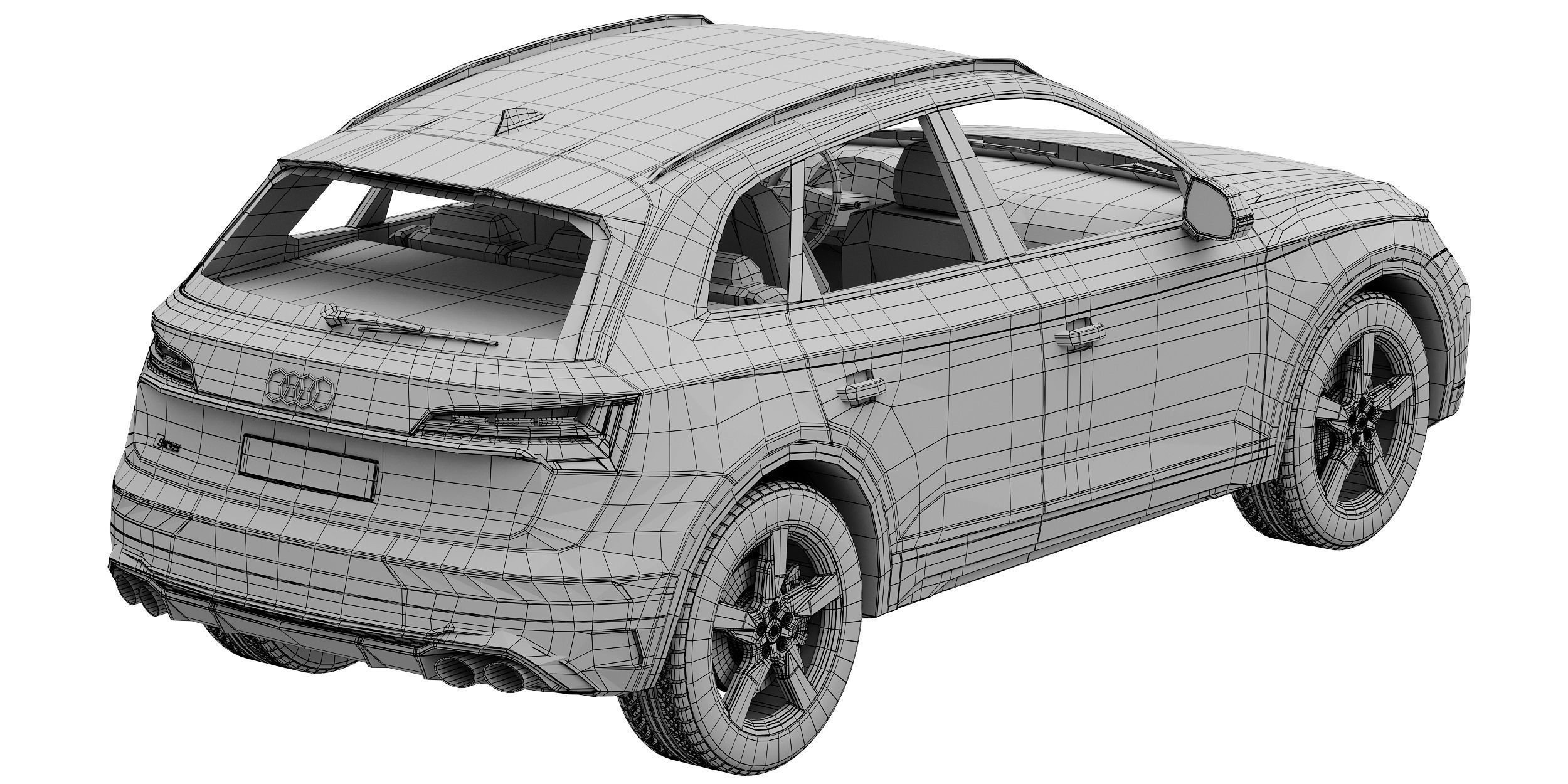 Audi SQ5 2021 3D model_17