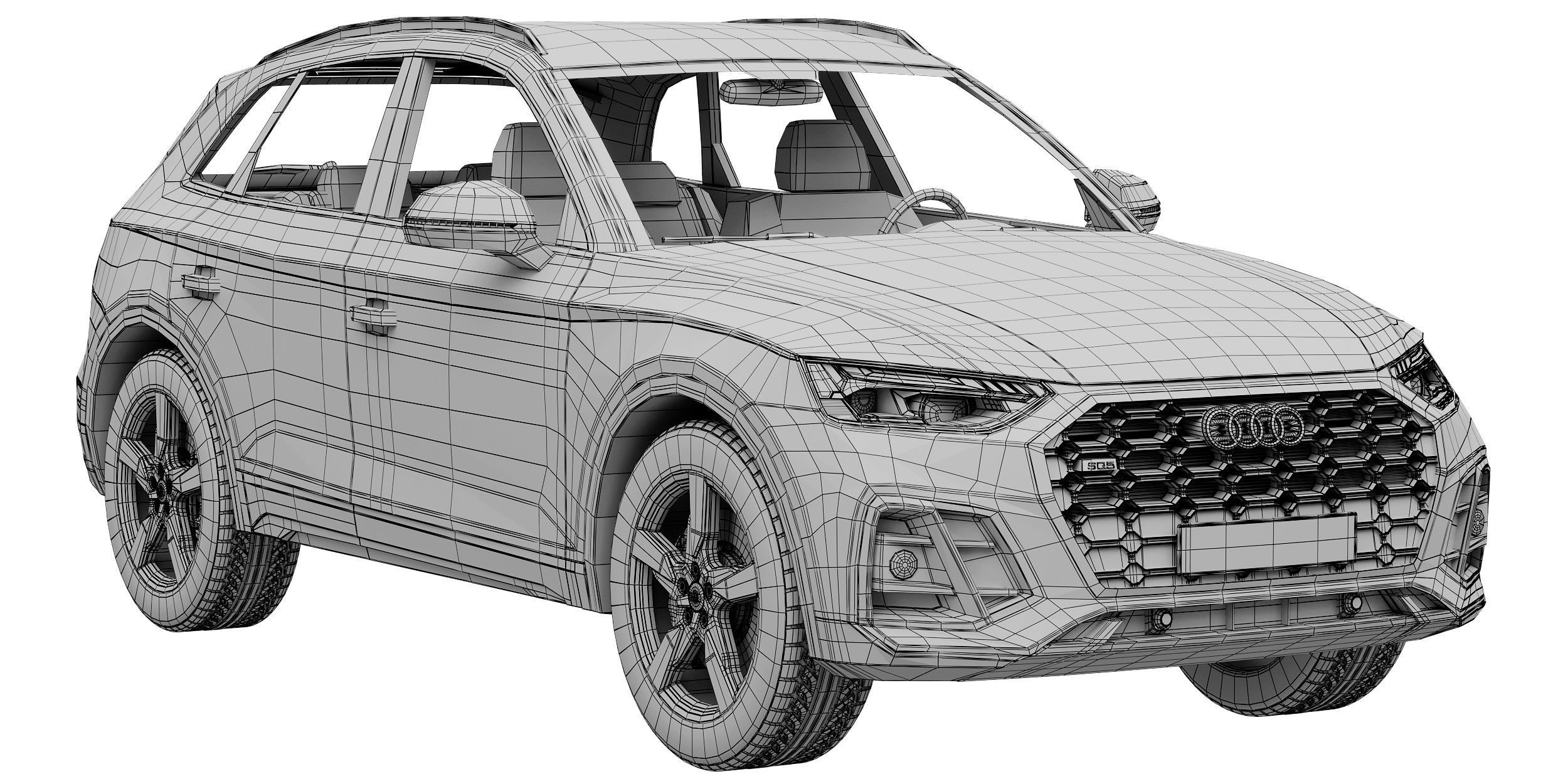 Audi SQ5 2021 3D model_14