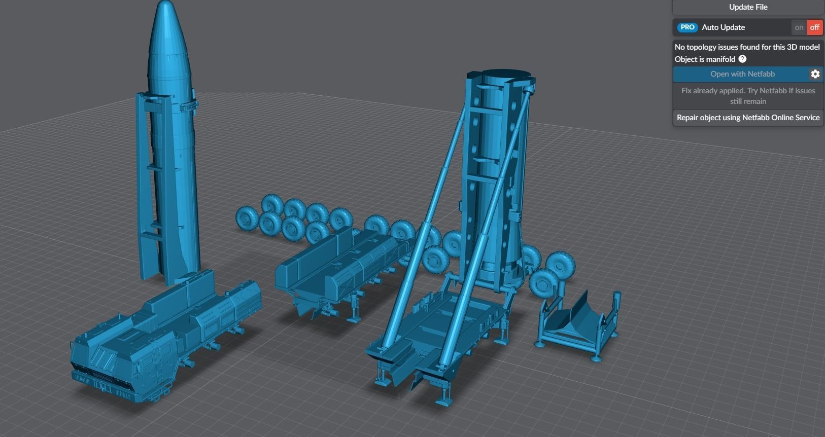 WS51200 Hwasong Scale model 3D print model_5