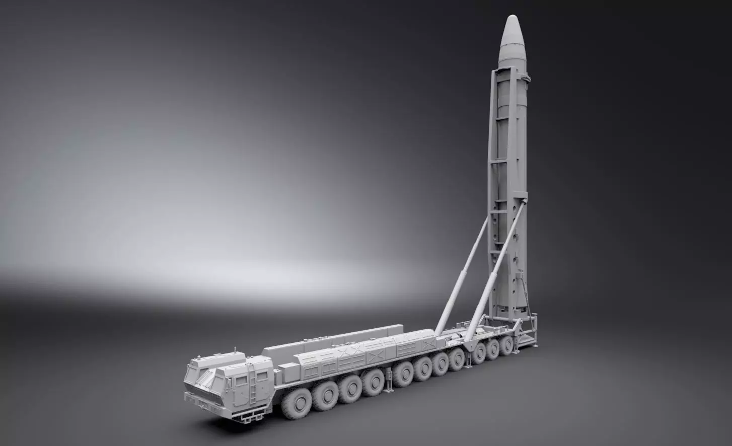 WS51200 Hwasong Scale model 3D print model_0