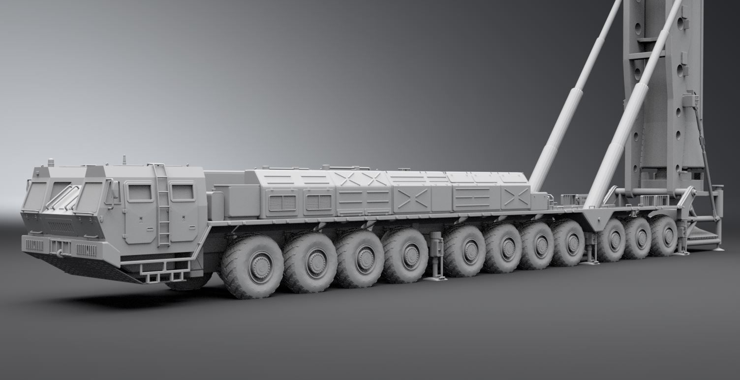 WS51200 Hwasong Scale model 3D print model_1