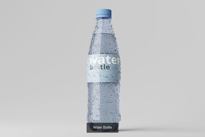 22 Water Bottle Bundle 3D Model Pack 5