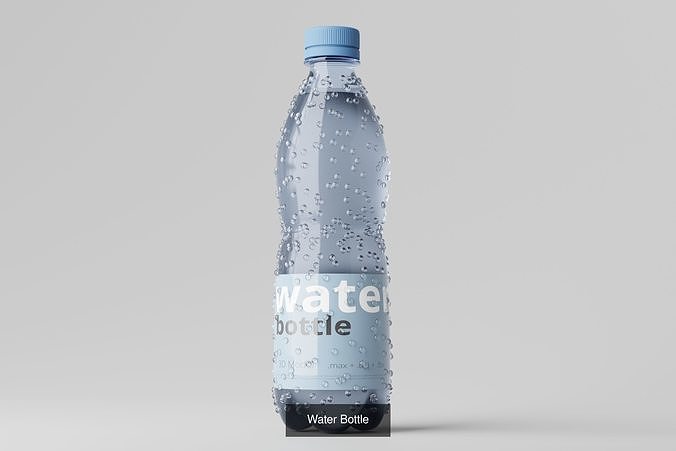 22 Water Bottle Bundle 3D Model Pack 4