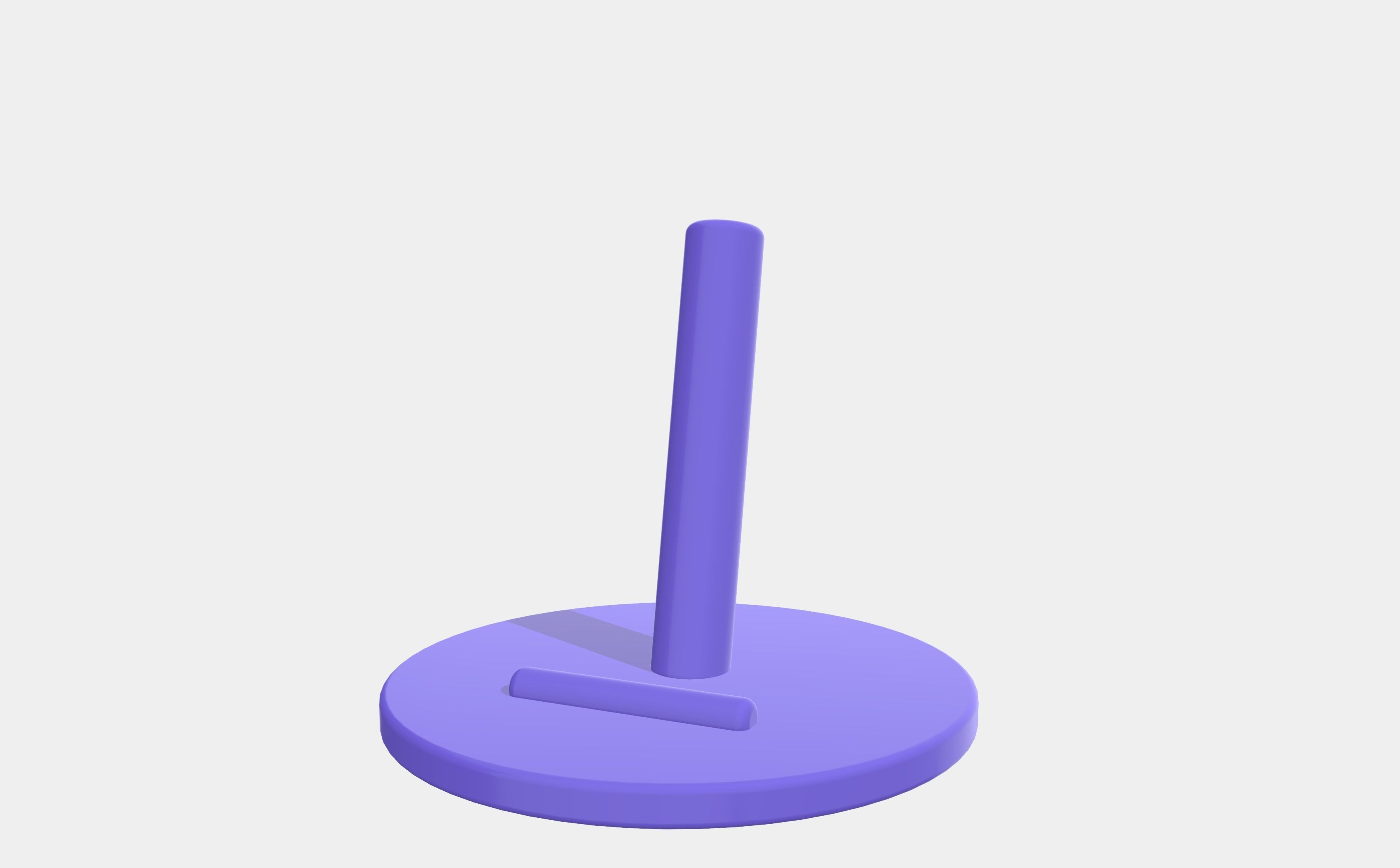 easy design phone stand 3d print model 3D print model_8