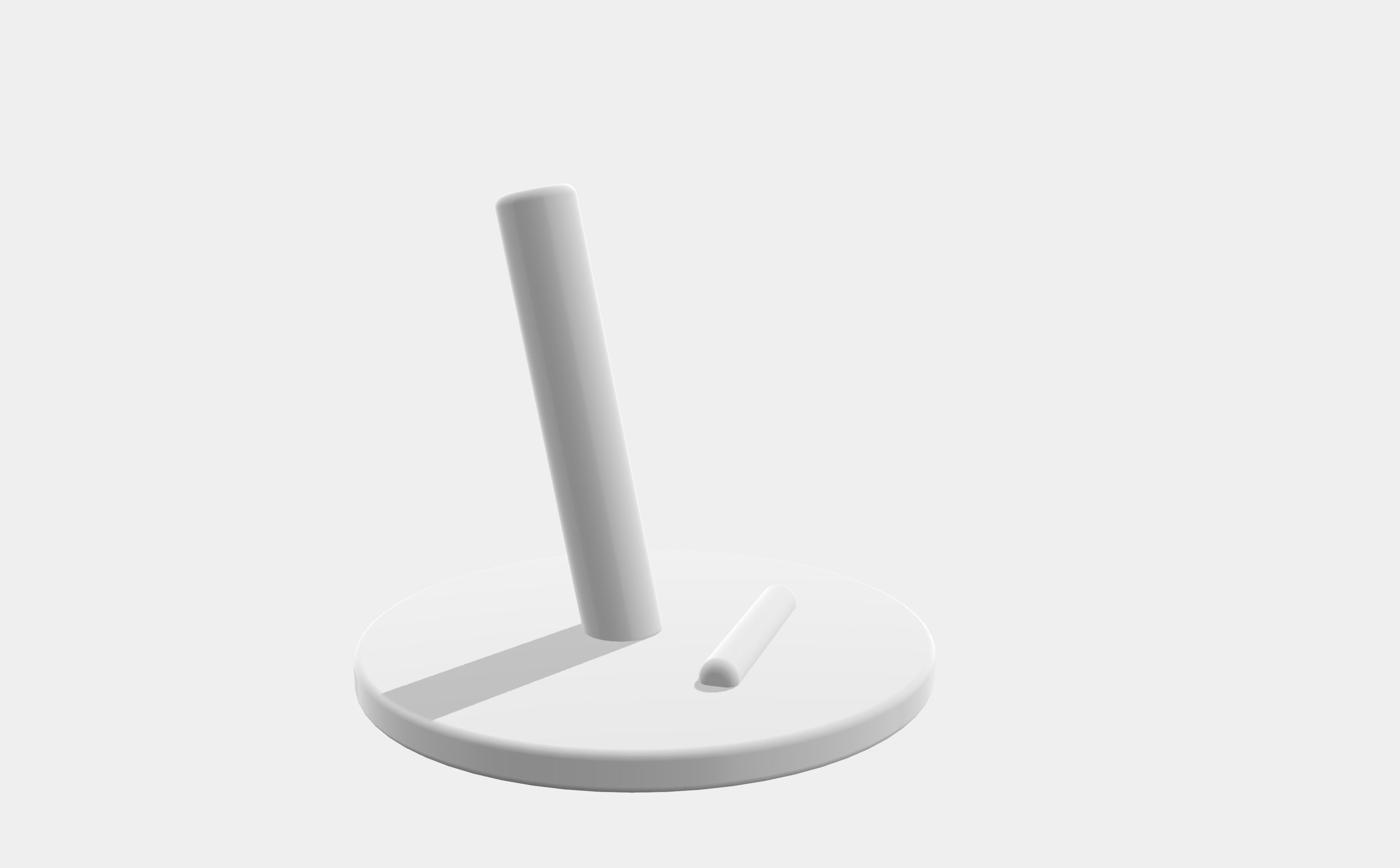 easy design phone stand 3d print model 3D print model_3