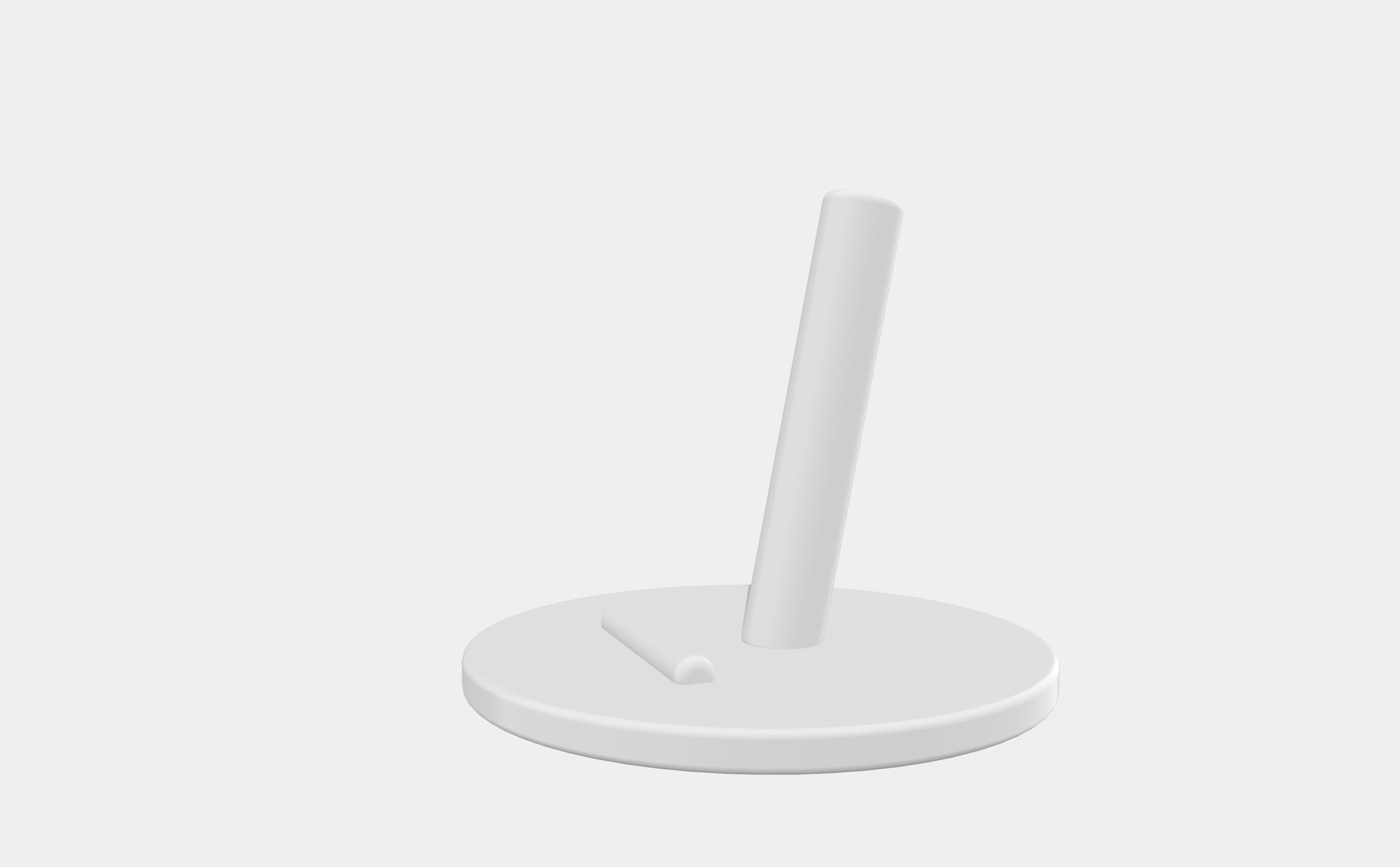 easy design phone stand 3d print model 3D print model_1