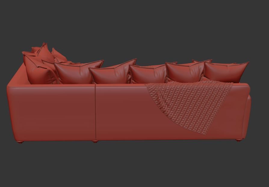 Smooch Corner Sofa 3D model_13