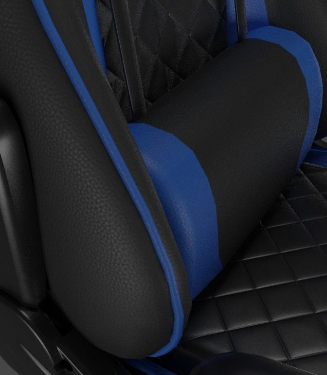 Low poly gaming chair Low-poly 3D model_12