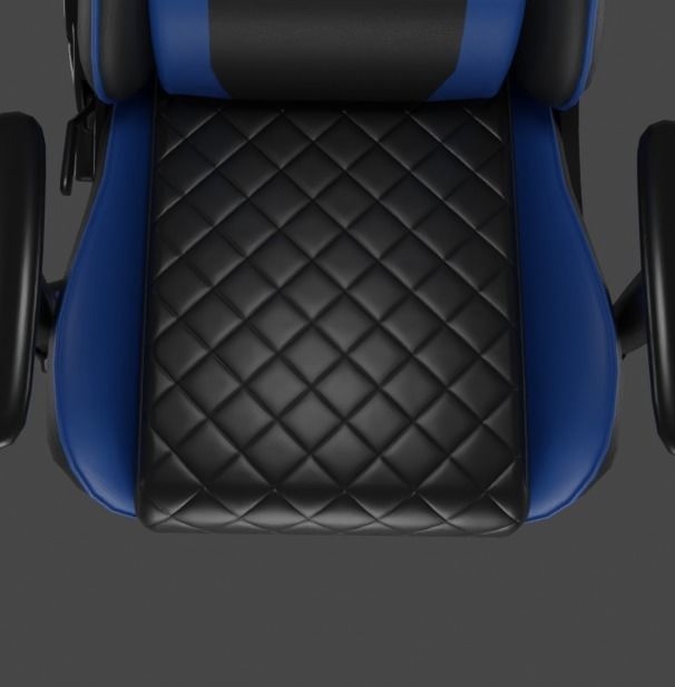 Low poly gaming chair Low-poly 3D model_9