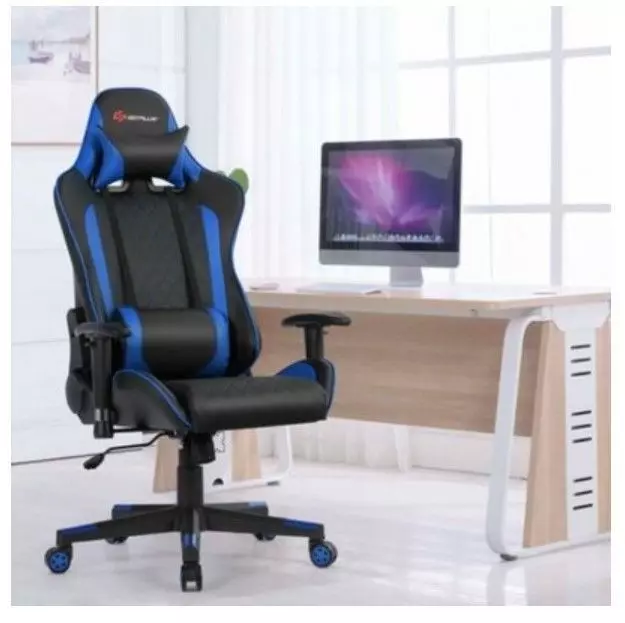 Low poly gaming chair Low-poly 3D model_0