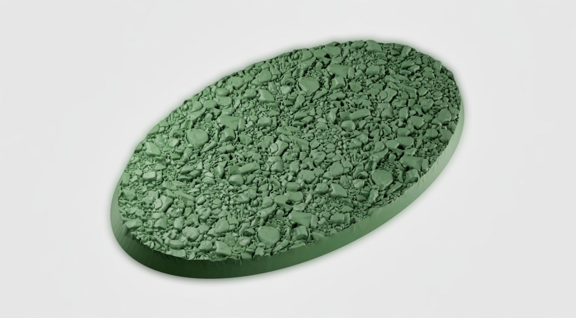 HD Base Set 1 - Rocky Ground 3D print model_4