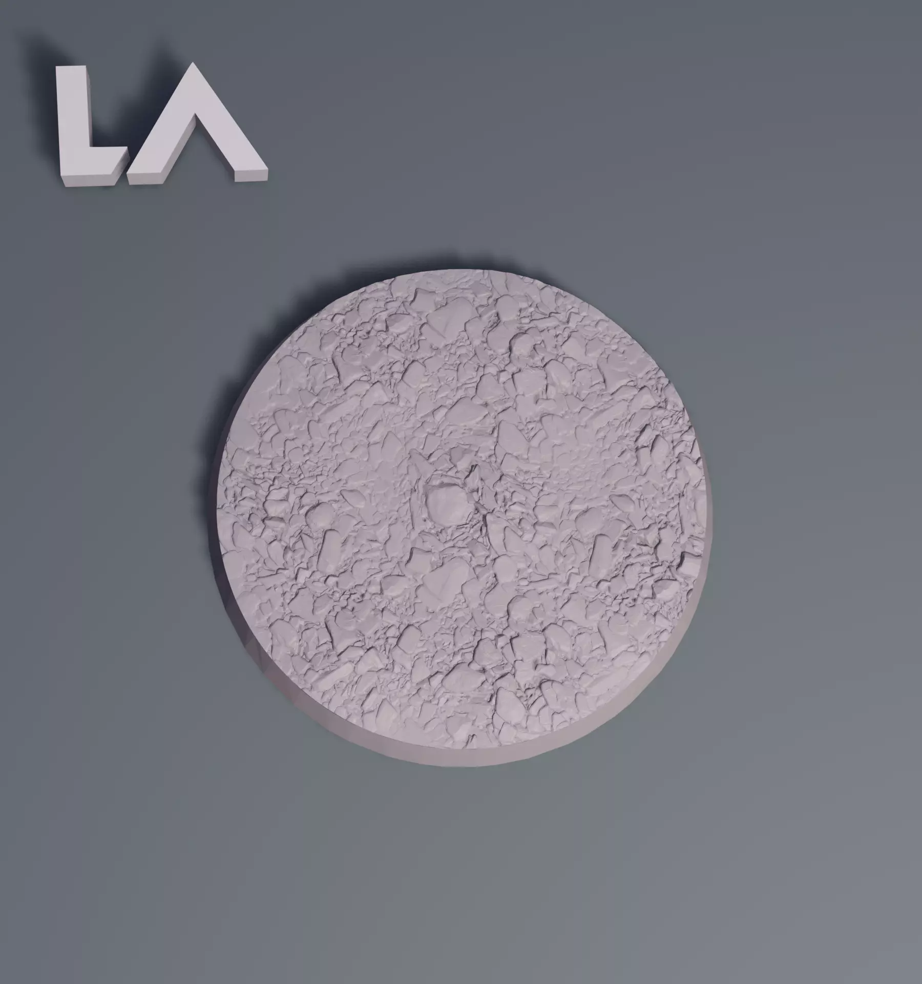 Base Set 1 - Rocky Ground 3D print model