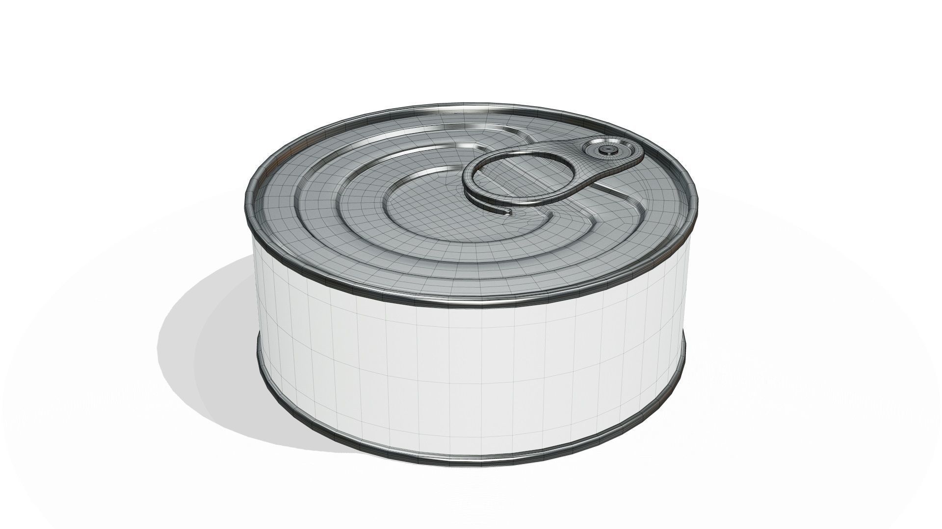 Tuna Tin Can Mock Up 3D model_9