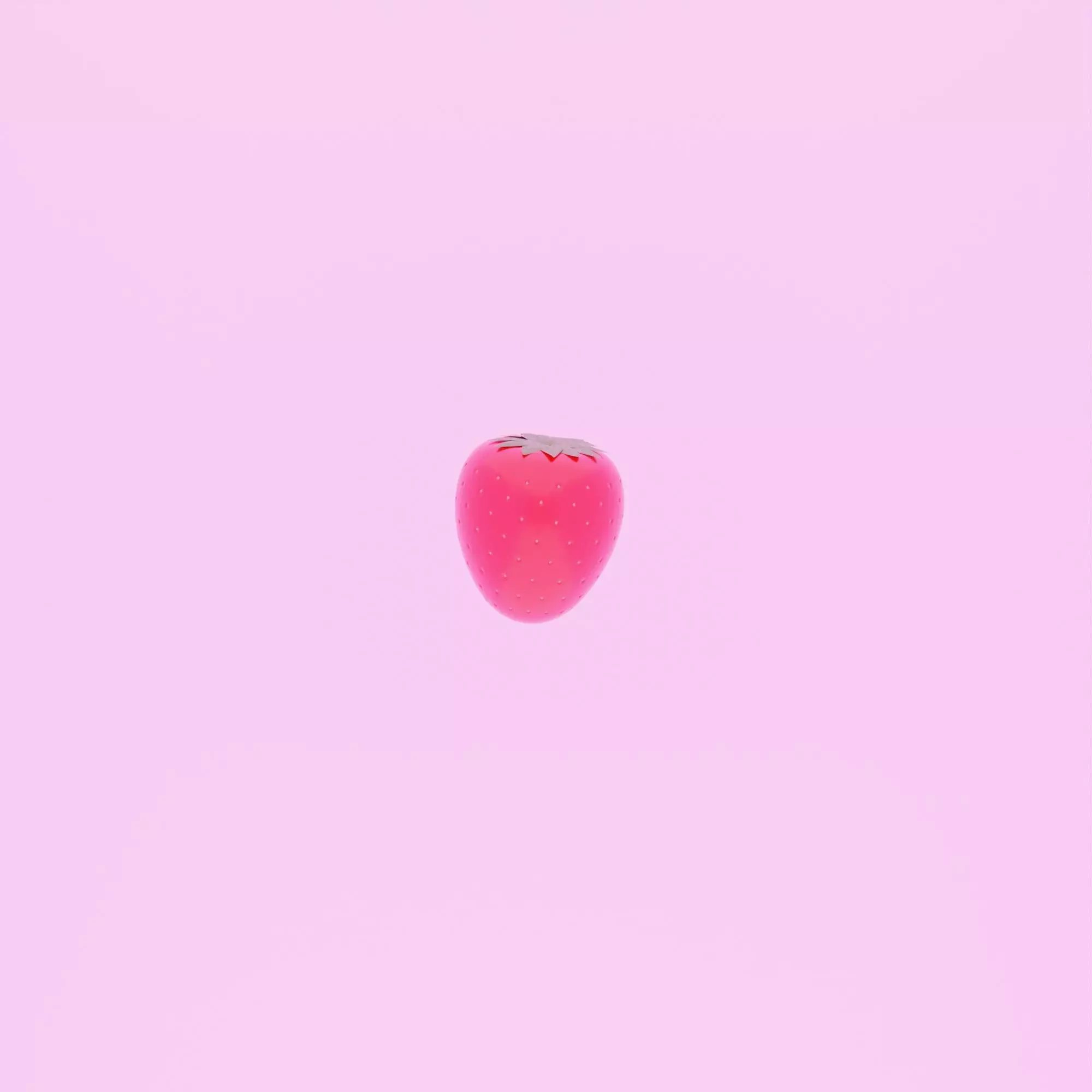 Strawberry 3D model_0