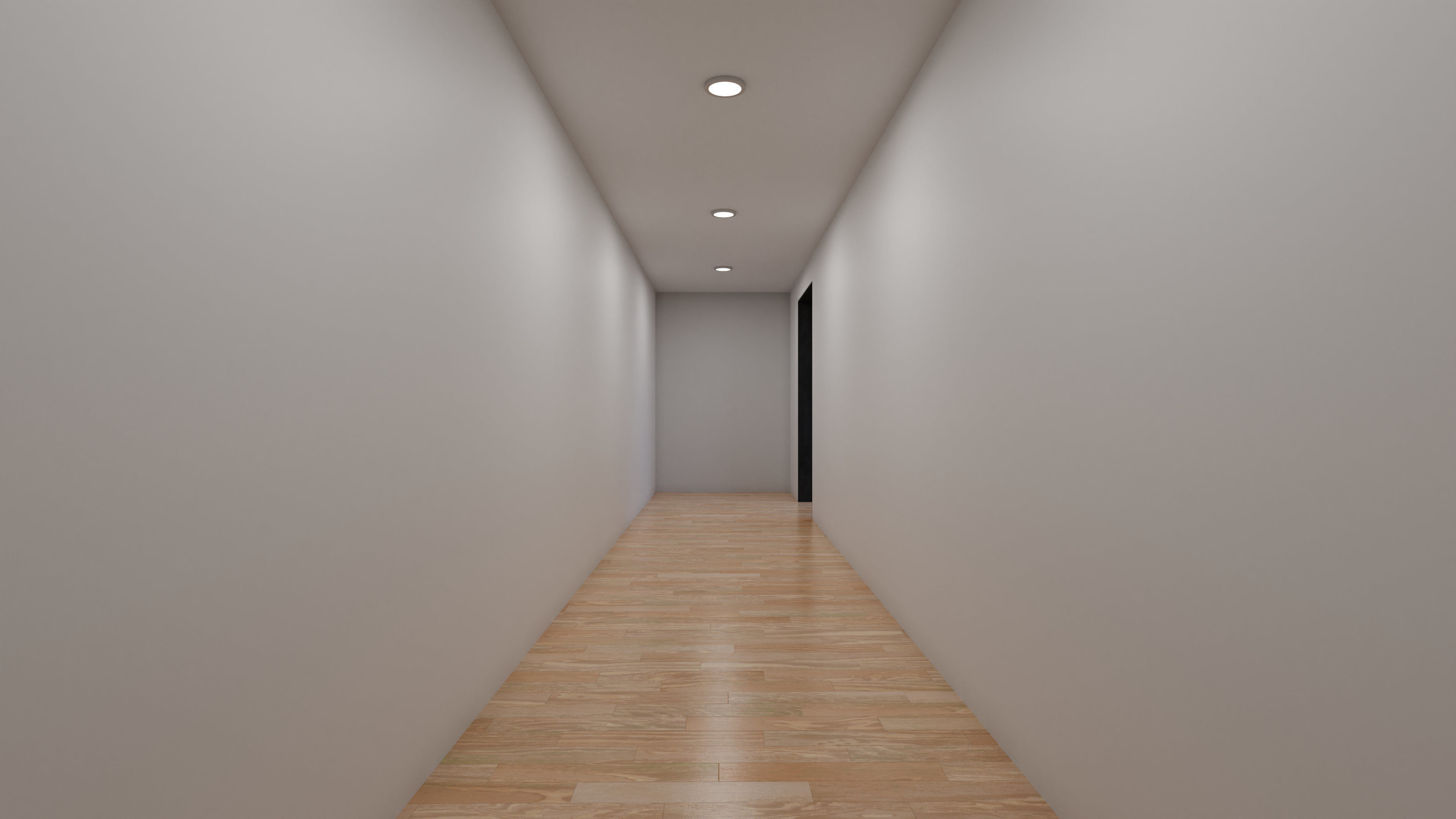 Art Museum Gallery Interior 30b Low-poly 3D model_9