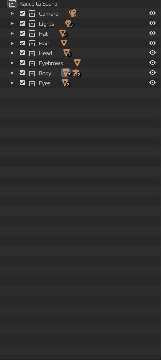 NFT Project Pirate Murakami style 3D model_7