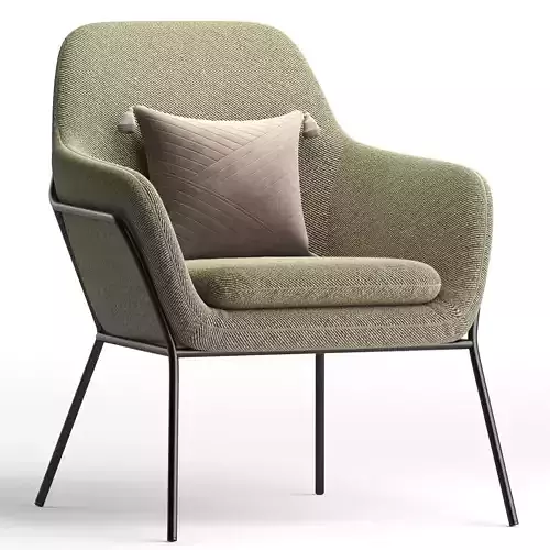 Shelford armchair 3D model