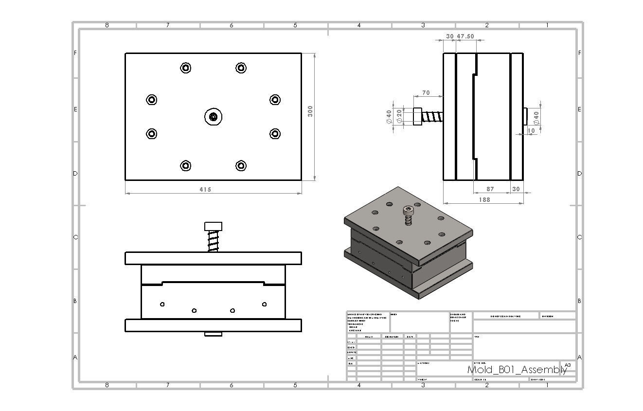 Mold Design - B01 3D model_2