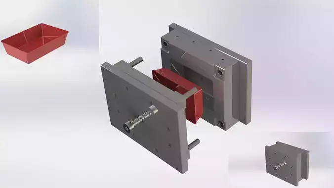 Mold Design - B01 3D model
