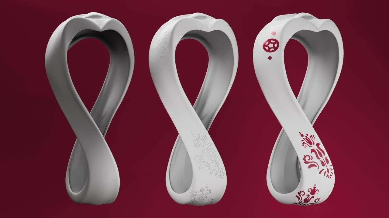FIFA WORLD CUP QATAR 2022 LOGO 3D print model_8