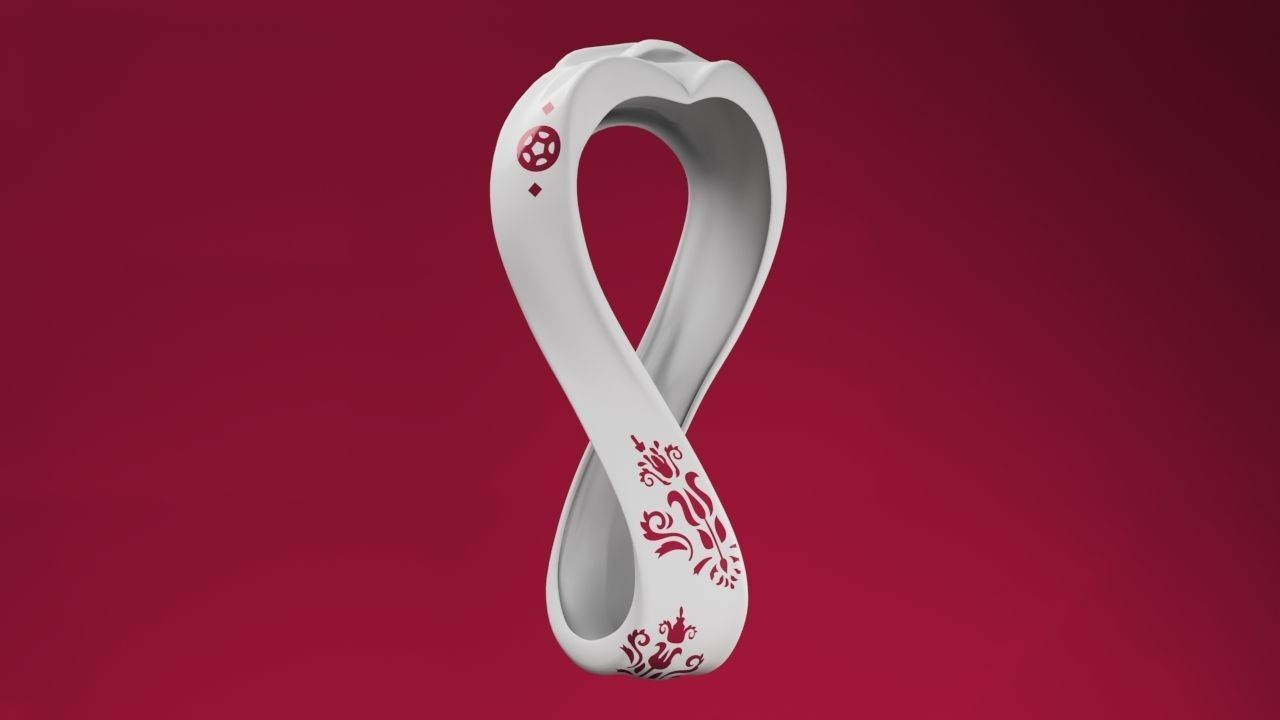 FIFA WORLD CUP QATAR 2022 LOGO 3D print model_7
