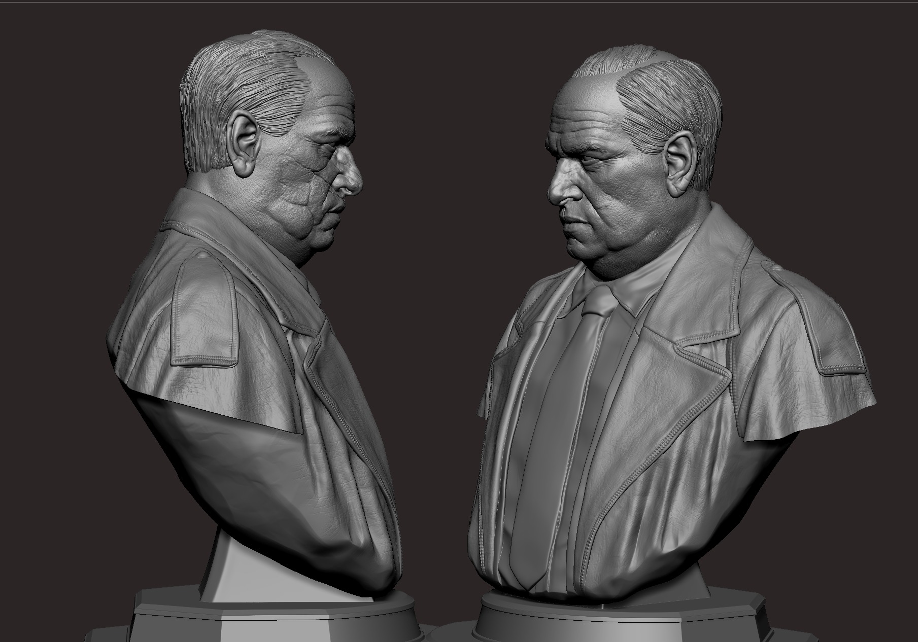 The Penguin-Colin Farrell Bust 3D print model_7