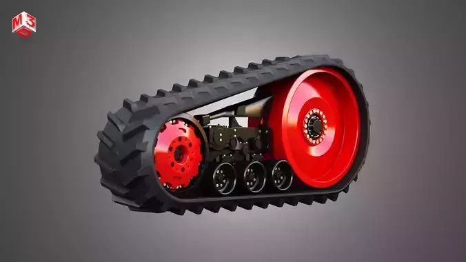 Crawlers - MT900 Tractor 3D model