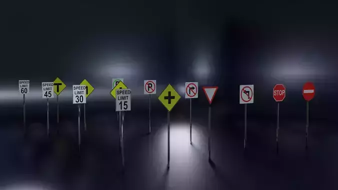 Road signs pack