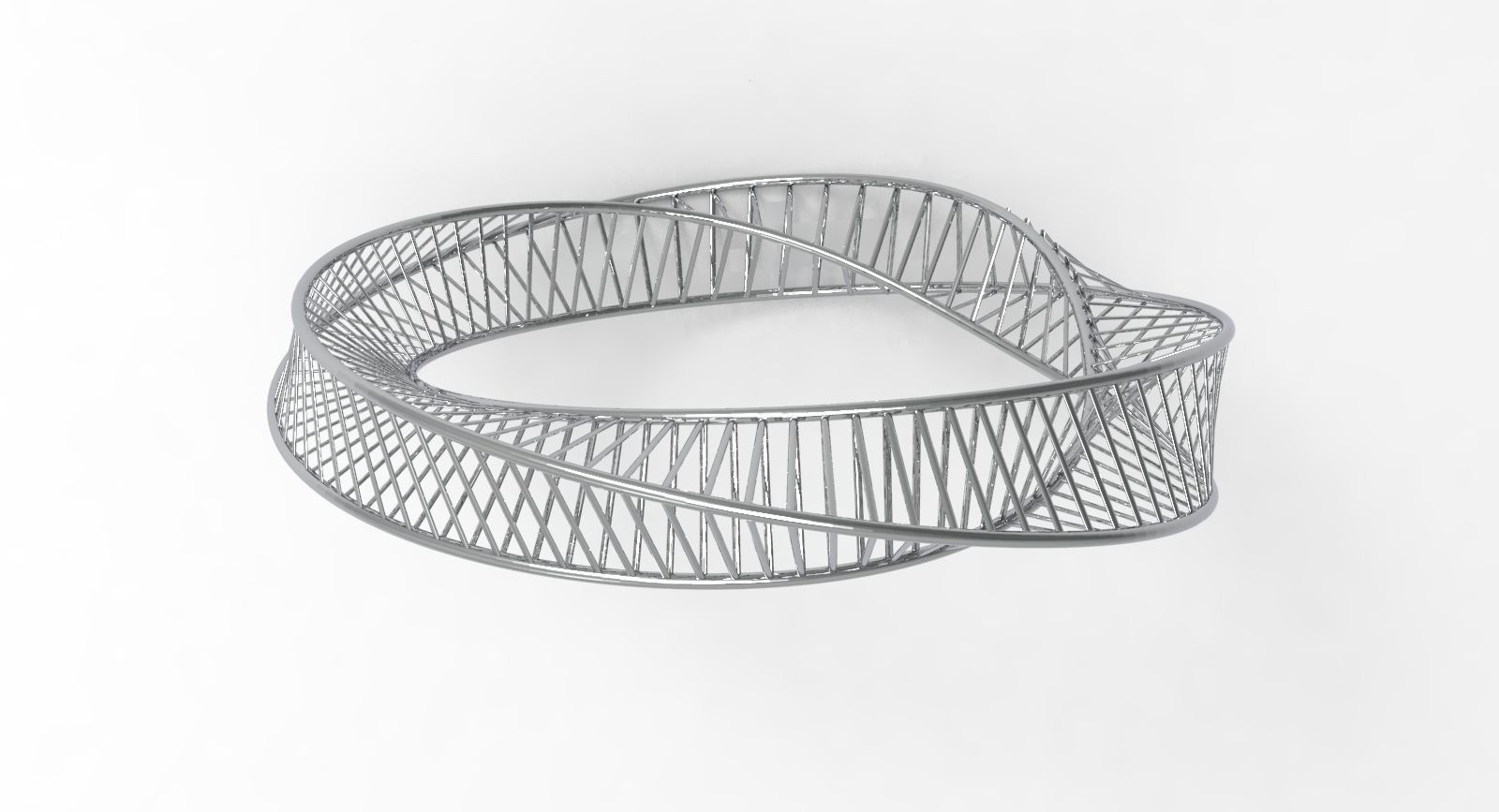 DNA Bracelet 3D print model_1