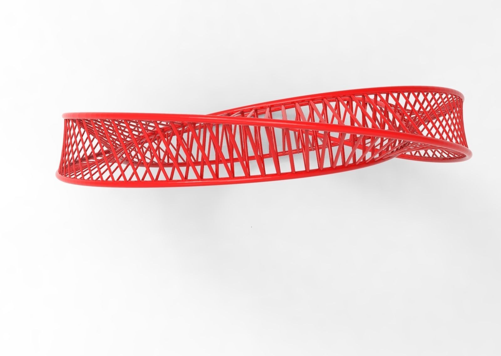 DNA Bracelet 3D print model_3